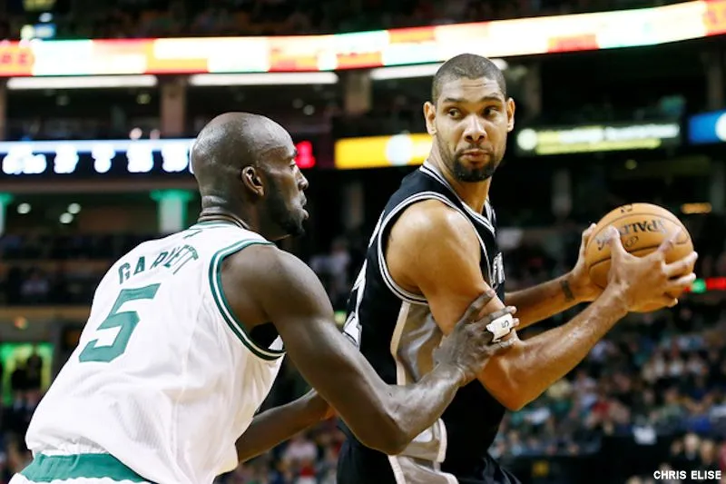 Tim Duncan dépasse Kevin Garnett et devient le 8e meilleur rebondeur de l’histoire