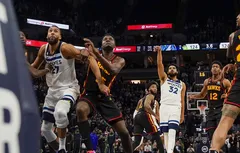 Les lancers de la victoire pour le revenant Karl-Anthony Towns !