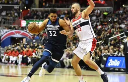 Le MVP de la nuit : après les Warriors, Karl-Anthony Towns écoeure les Wizards