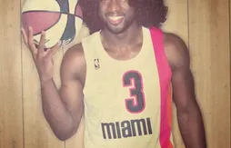 Les photos du soir : Dwyane Wade et LeBron James version “vintage”
