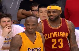 LeBron James se marre avec Kobe Bryant après un alley oop manqué