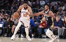 Karl-Anthony Towns et Gabe Vincent au bureau du syndicat des joueurs