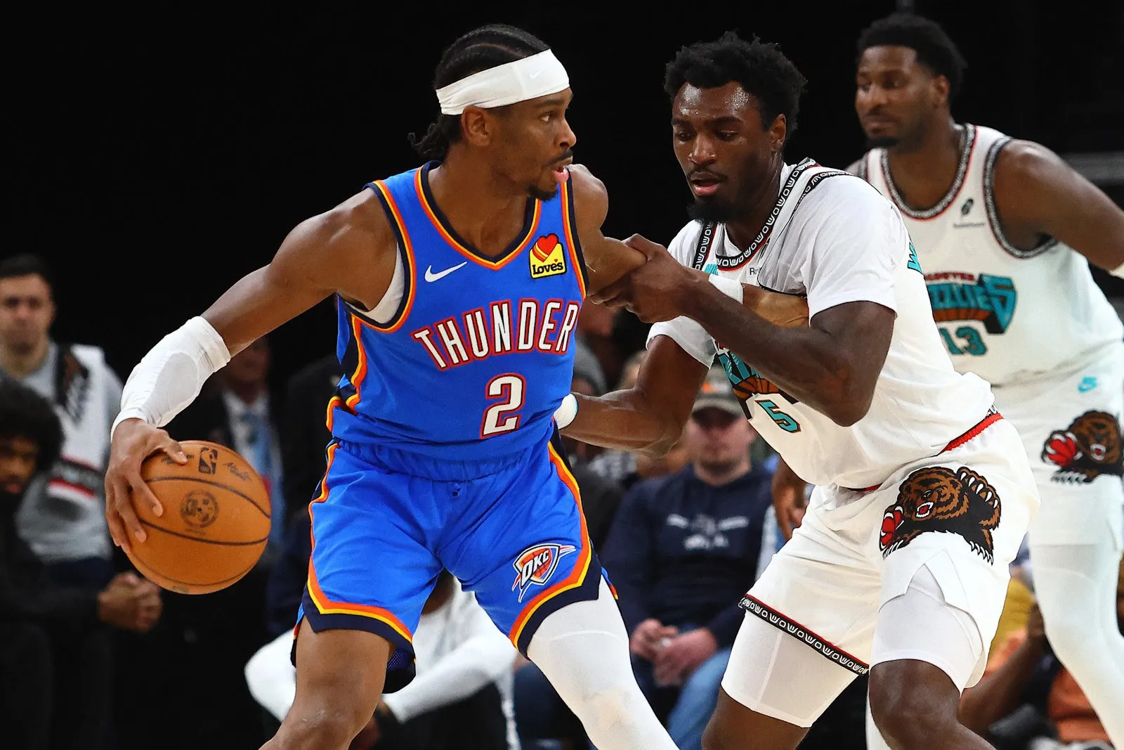 thunder grizzlies