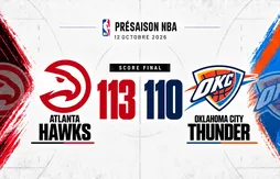 Les jeunes du Thunder craquent face aux Hawks