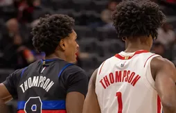 Même en NBA, les qualités athlétiques des jumeaux Thompson semblent surnaturelles