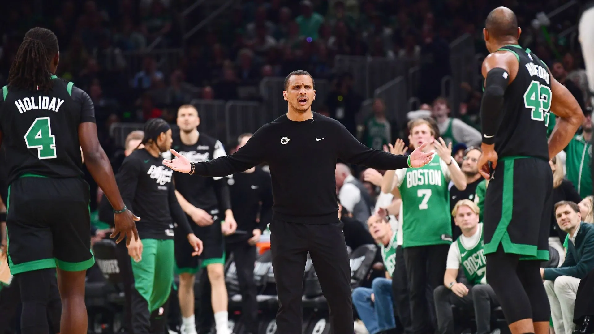 Joe Mazzulla et les Celtics