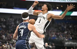 Victor Wembanyama et les Spurs prennent l’eau à Dallas