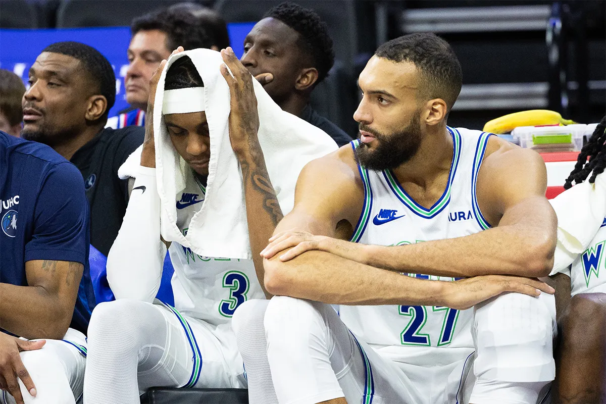 Rudy Gobert avec les Wolves