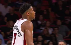 Giannis Antetokounmpo frôle le triple-double face aux Nets