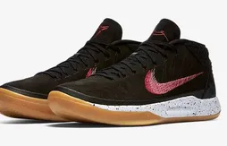 Nike : la Kobe A.D. élégante en rouge et noir
