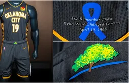 Le Thunder dévoile un maillot hommage aux victimes de l’attentat d’Oklahoma City