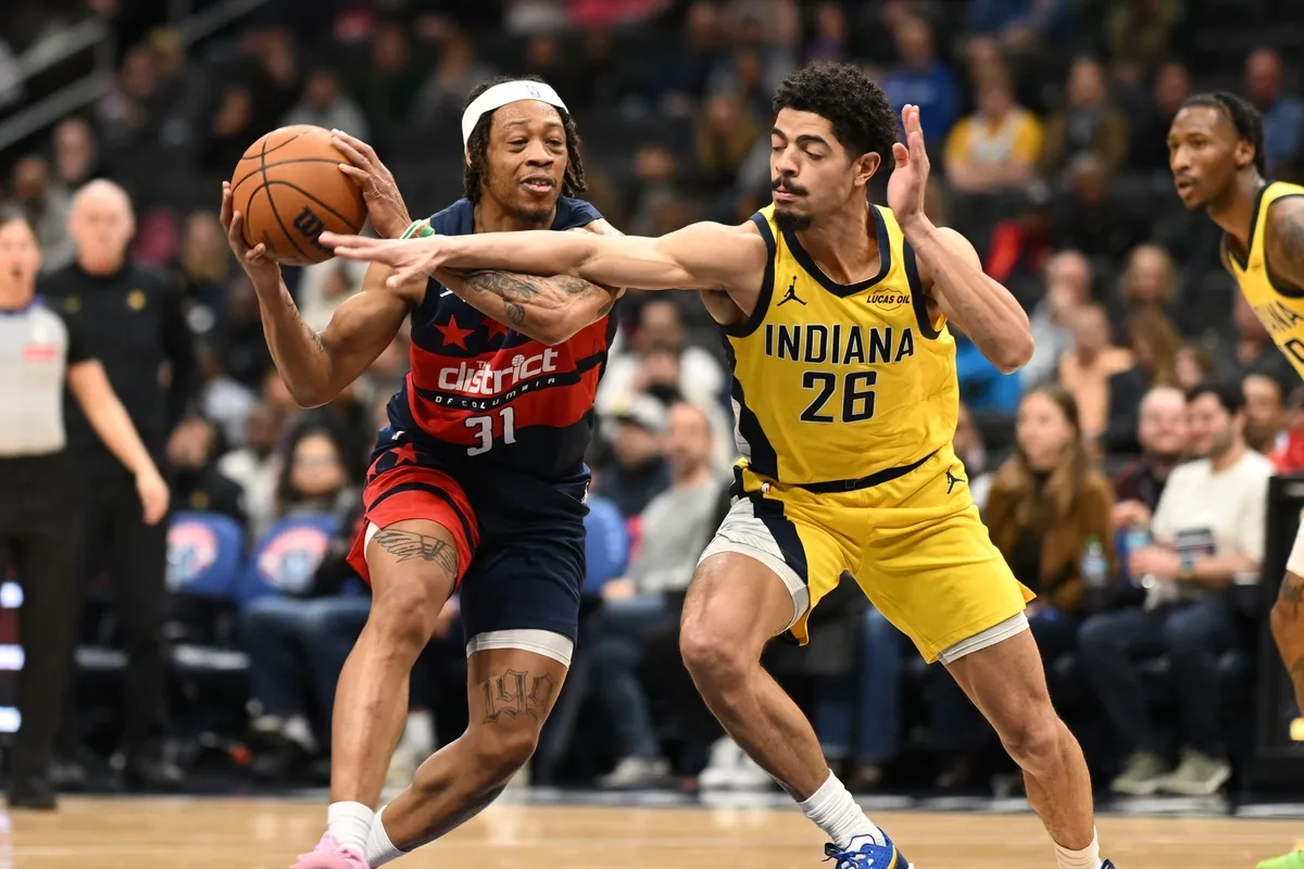 Les Wizards face aux Pacers