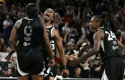 Les Aces braquent les Wings de Paige Bueckers