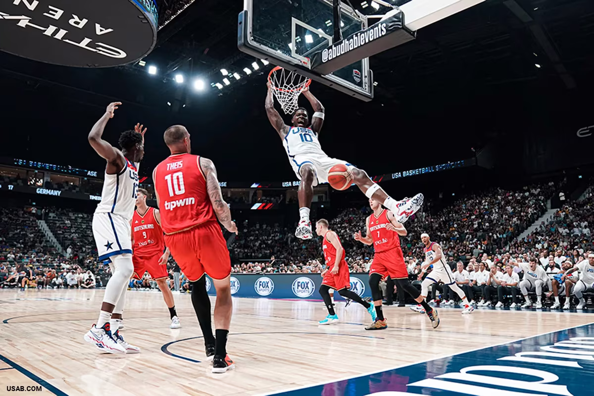 Anthony Edwards préparation Coupe du monde