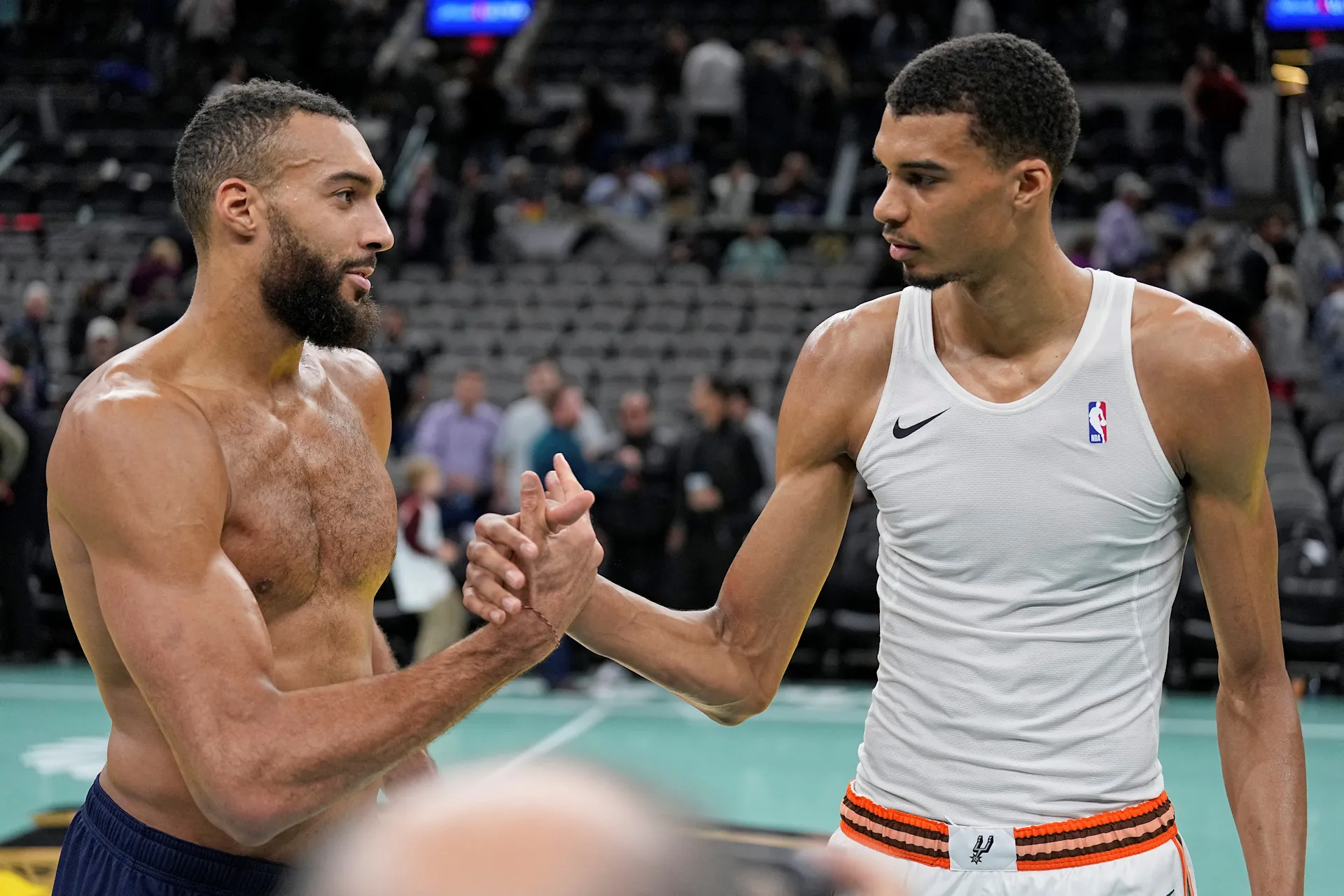 Rudy Gobert Victor Wembanyama