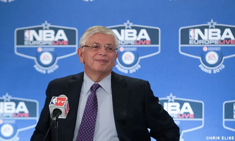 David Stern favorable à la légalisation des paris sportifs