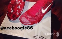 Nike : Kobe Bryant aura les pieds en rouge pour Noël