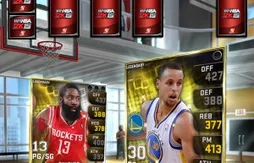 L’appli My NBA 2K15 vous propose un jeu de cartes