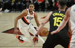 Rayan Rupert (20 points), leader des Blazers face au Jazz