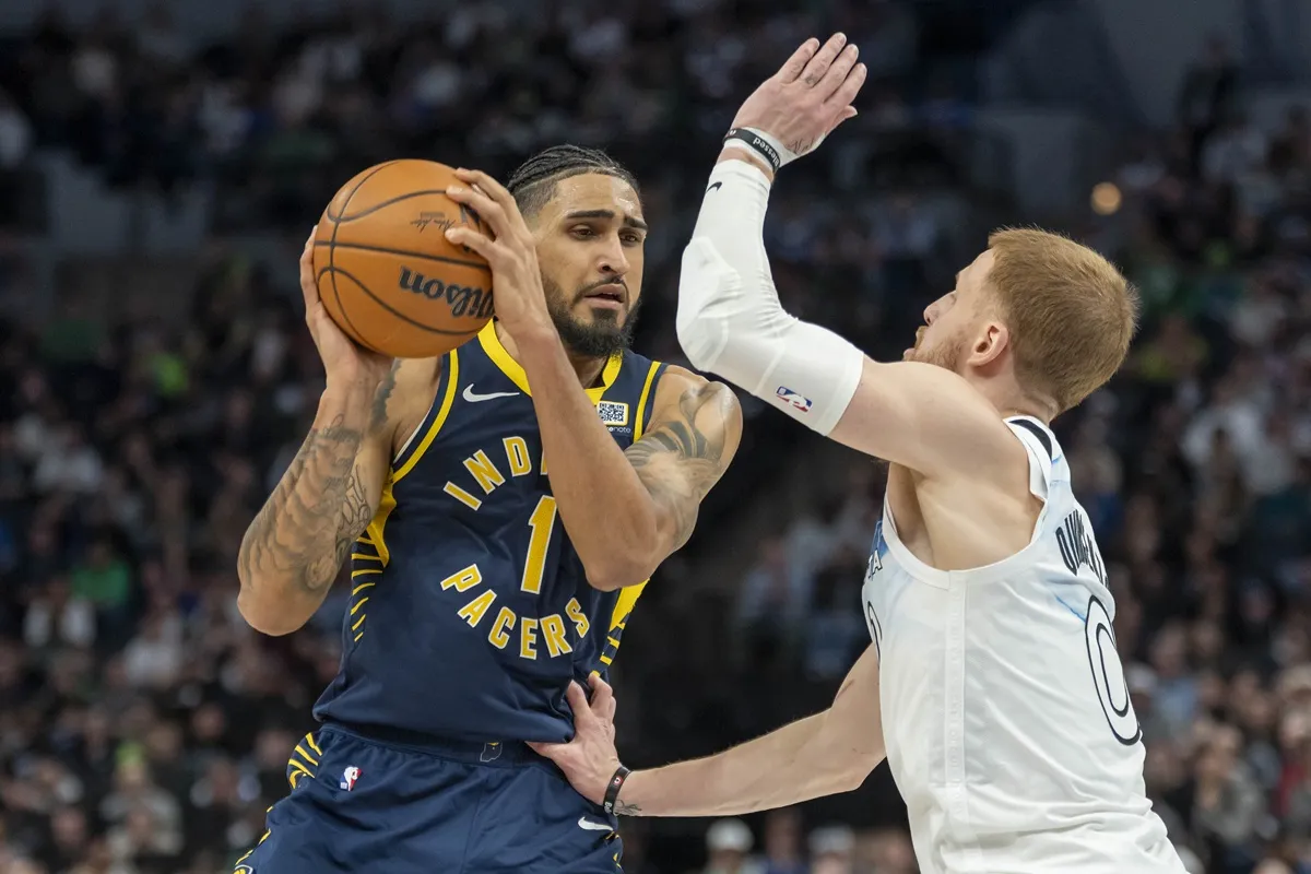 Obi Toppin (Pacers) contre les Wolves