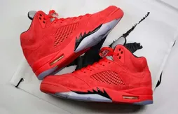 La Air Jordan 5 en rouge pour le mois de juillet