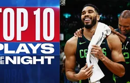 Le Top 10 de la nuit | Jayson Tatum à l’honneur avec son shoot au buzzer