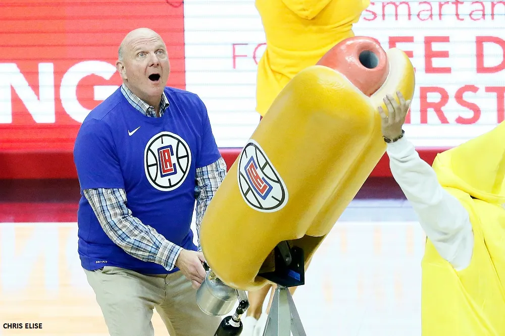 Steve Ballmer, le proprio des Clippers