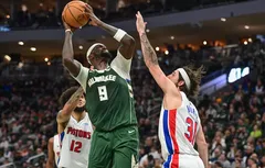 Les Bucks déroulent face aux Pistons : +32 !