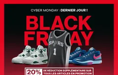 Cyber Monday Basket4ballers : dernier jour pour profiter de 20% de réduction supplémentaire sur toutes les promotions !