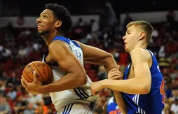 Summer league : les images du duel Porzingis – Okafor