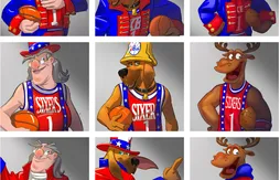 Les Sixers auront une mascotte old school…