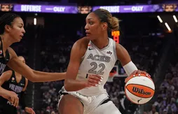 Jackie Young et A’ja Wilson trop fortes pour les Valkyries