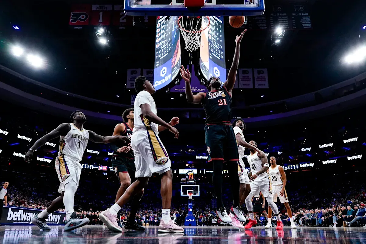 Joel Embiid et les Sixers
