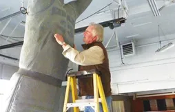 La statue de Larry Bird à Indiana State se dévoile