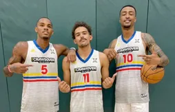 Le “Big Three” des Hawks s’est amusé chez Jamal Crawford