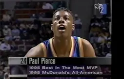 Séquence souvenirs : Paul Pierce et Kevin Garnett dans un All-Star game des lycées