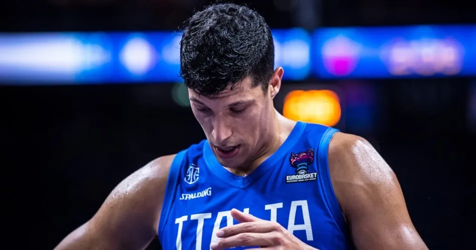 Simone Fontecchio avec l'Italie