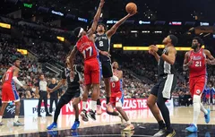 Les Spurs dominent les Sixers mais perdent Victor Wembanyama