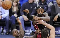 LeBron James : 22 points en un quart-temps !