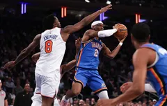 Dans une ambiance de playoffs, le Thunder résiste aux Knicks