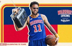 Les Warriors fêtent les 75 ans de la NBA avec un nouveau logo et un nouveau maillot