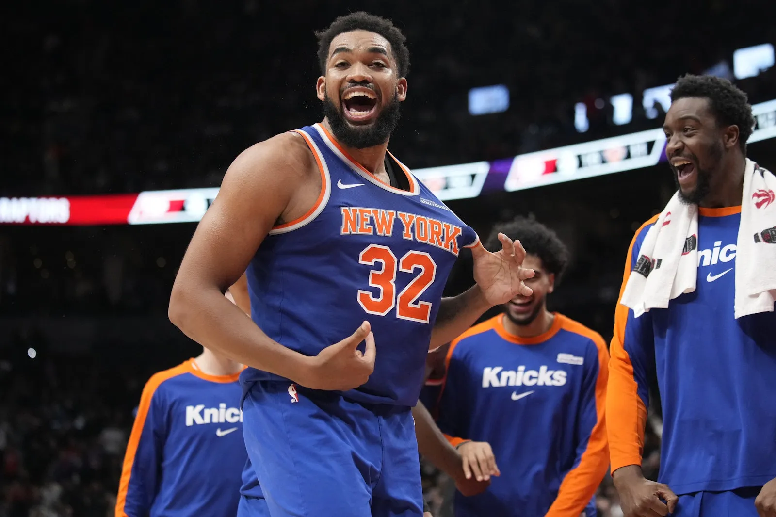 Karl-Anthony Towns avec les Knicks