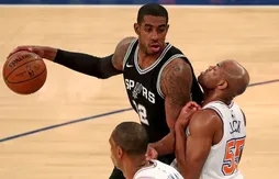 Kawhi Leonard et LaMarcus Aldridge trop forts pour les Knicks