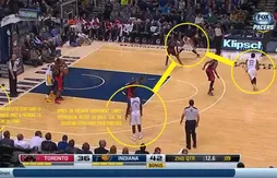 [Coaching] Le double croisement d’Indiana pour terminer la première mi-temps