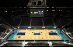 Le nouveau parquet des Charlotte Hornets