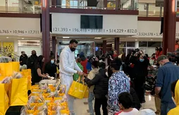 À Salt Lake City, Rudy Gobert ouvre une banque alimentaire pour les enfants défavorisés