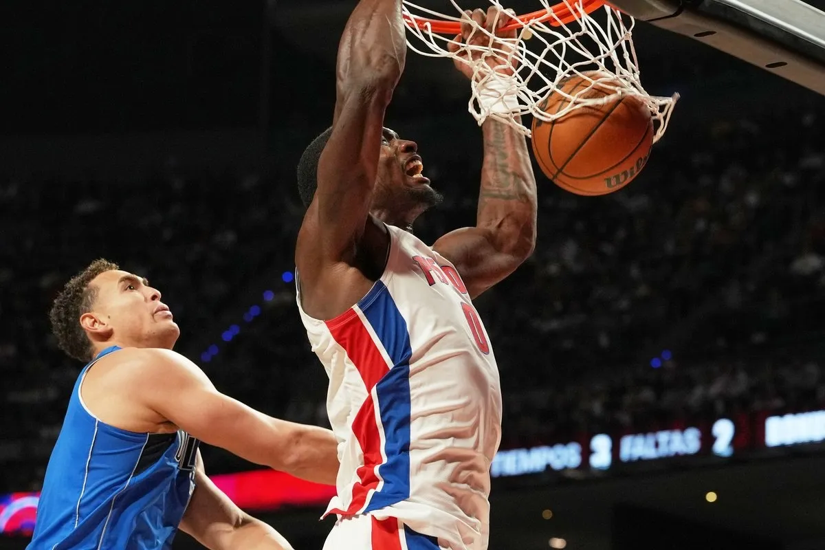 Jalen Duren avec les Pistons