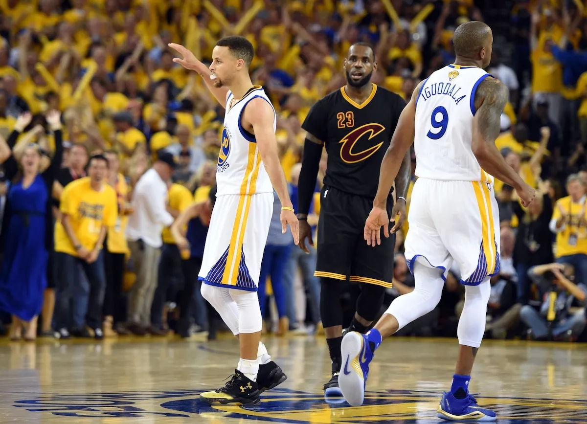 lebron james - andre iguodala - stephen curry