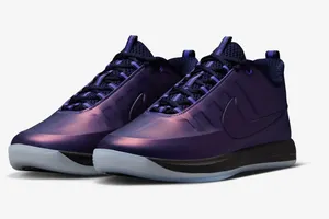 La Book 2 PRM “Eggplant Foamposite” en met plein la vue