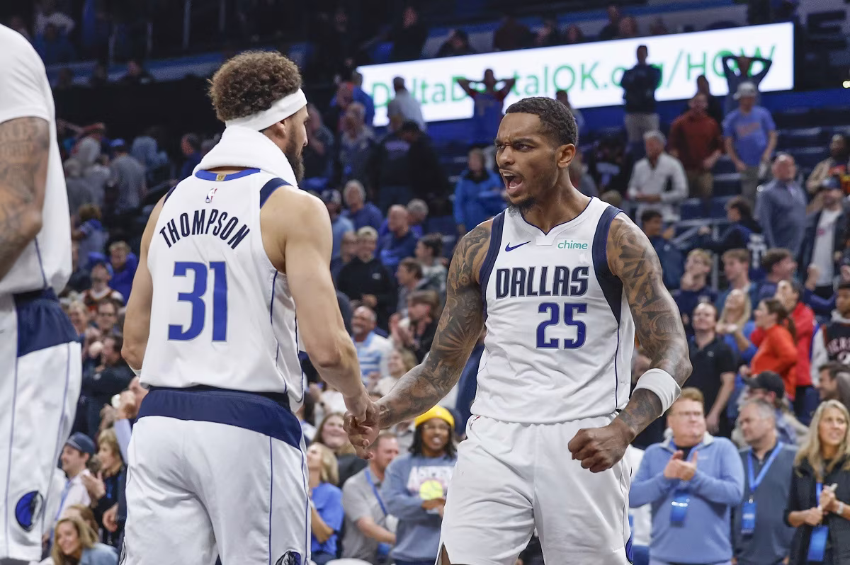 P.J. Washington (Mavericks) contre le Thunder